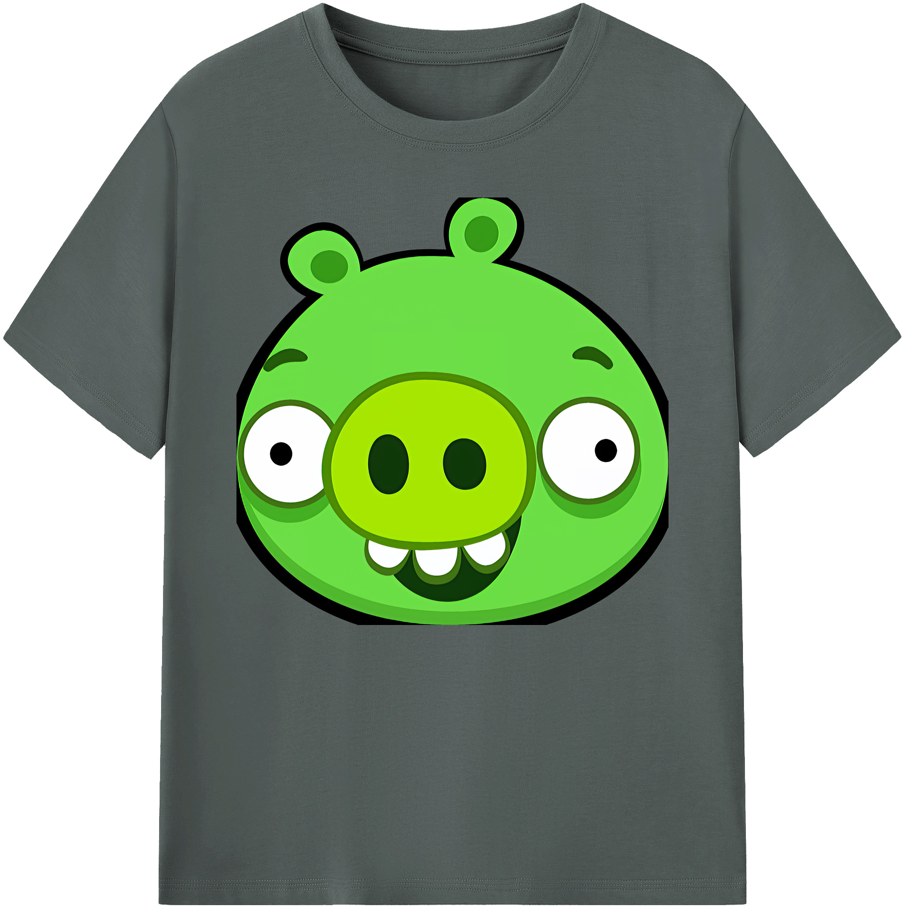 （画像用） Angry Birds アングリーバード 綿100％ メンズ半袖Tシャツ｜肌触りやわらか＆通気性